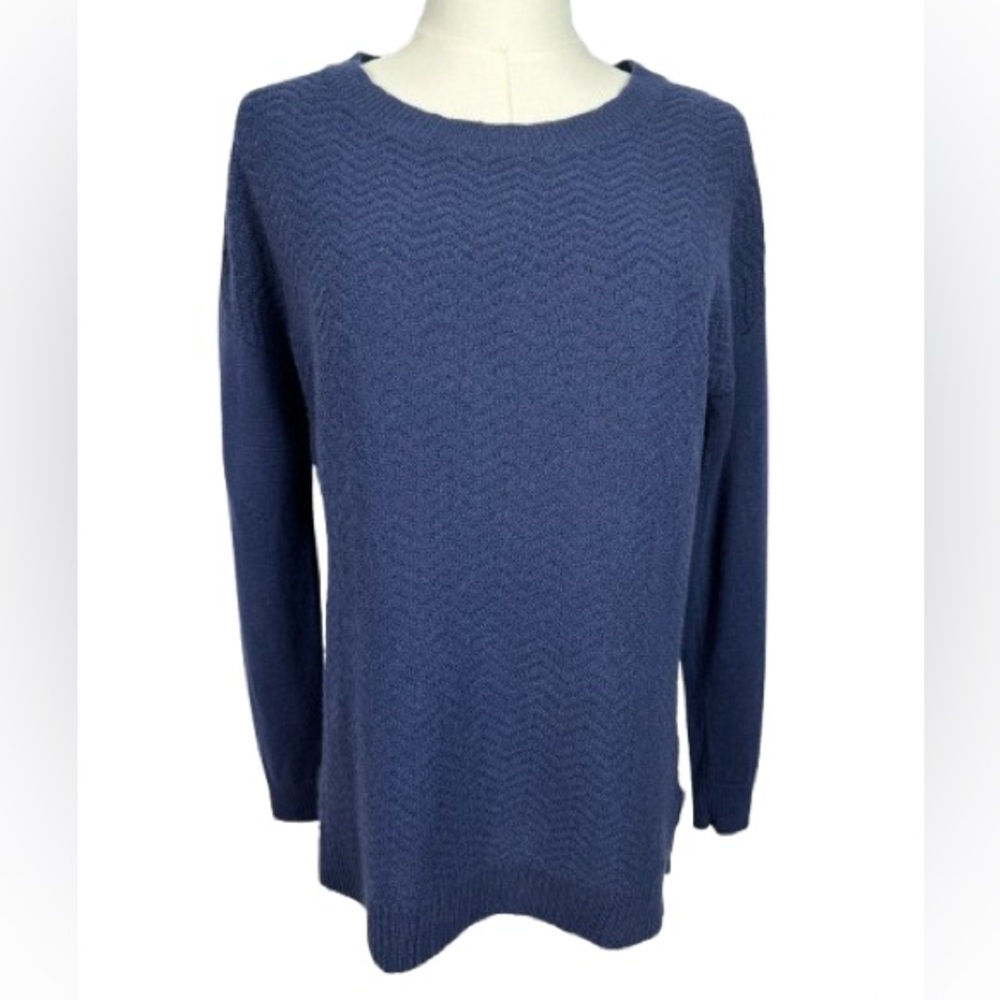 ❤️ SALE! 💙 Joie Navy Wool & Cashmere Crew Neck Sweater